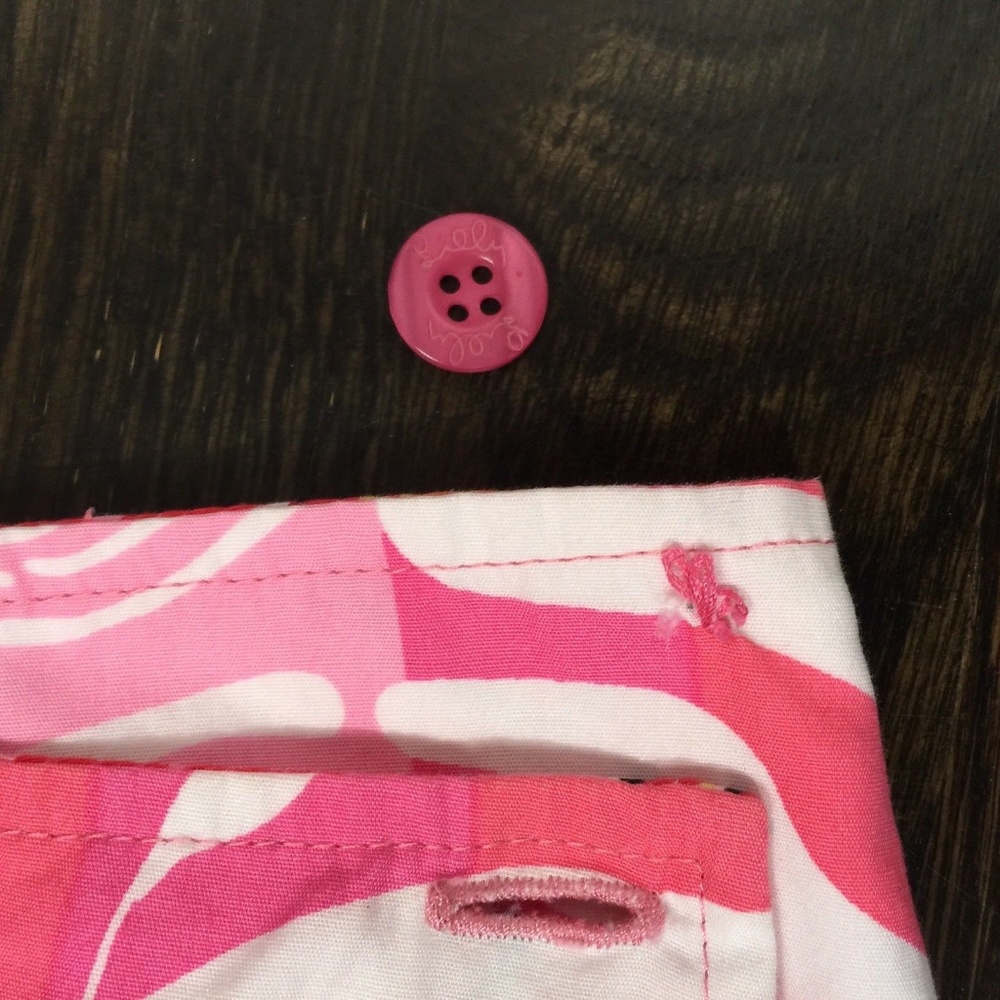 LILLY PULITZER Zebra/Butterfly Reversible Skirt - Picture 7 of 8